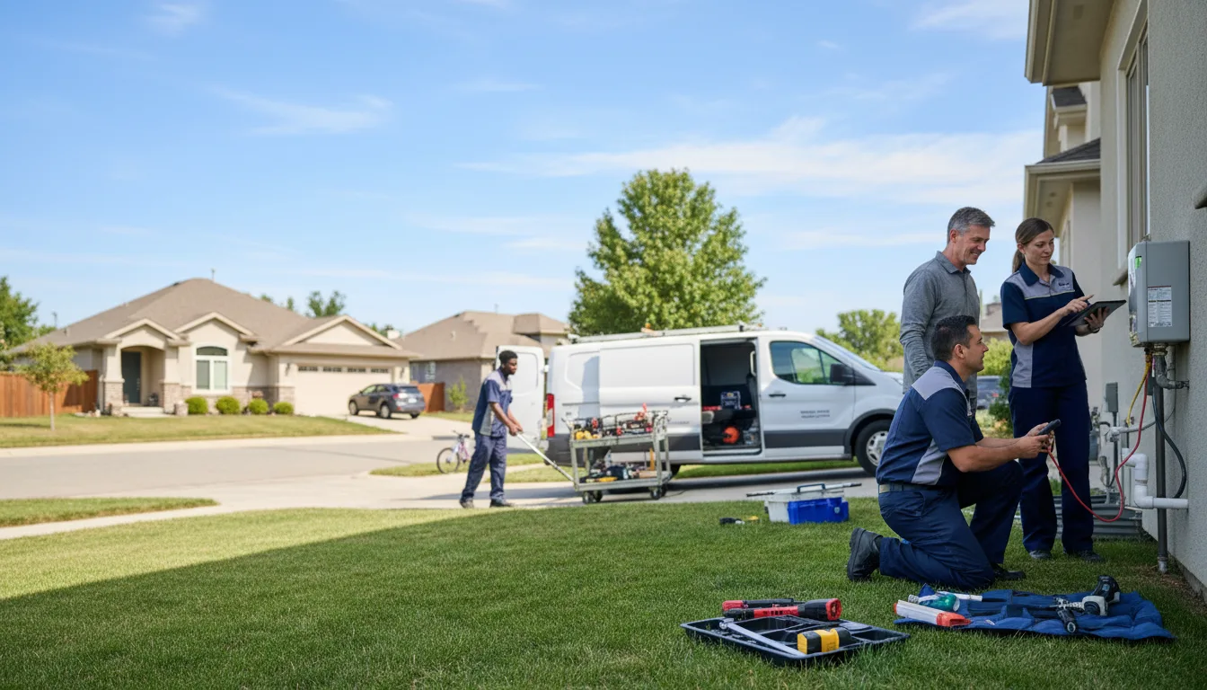 Tankless water heater service in Ellington, MO